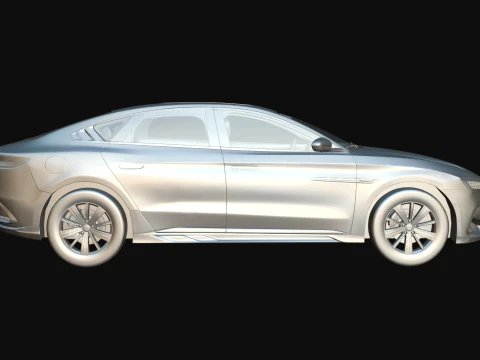 BYD HAN DM-I 2024 3D Model