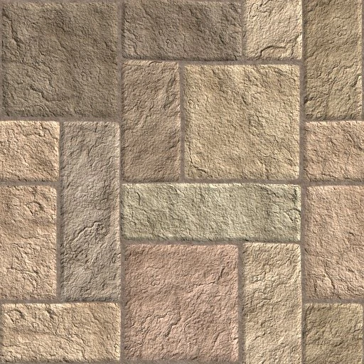 Rocks in bricks to castle CG Textures .c4d .max .obj .3ds .fbx .stl .blend 