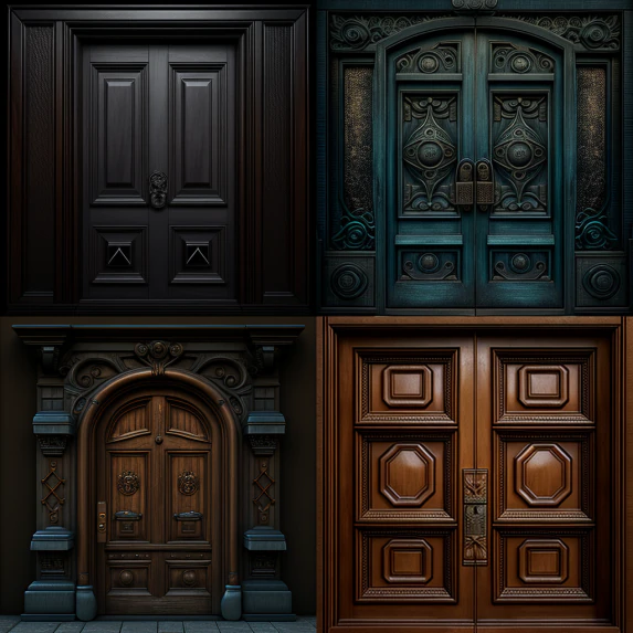 Old Door Textures CG Textures .c4d .max .obj .3ds .fbx .stl .blend 
