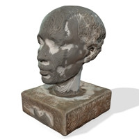 Sculpture of a Head 3D-Modell .c4d .max .obj .3ds .fbx .stl .blend 