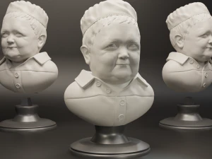 HASBULLA BUST Model Cetak 3D