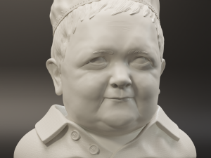 HASBULLA BUST 3D Baskı Modeli