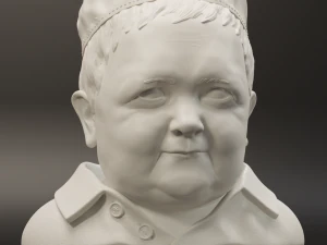 HASBULLA BUST 3D Print Model
