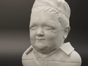 HASBULLA BUST 3D Print Model