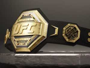 UFC LEGACY CHAMPIONSHIP BELT 3D Print Model