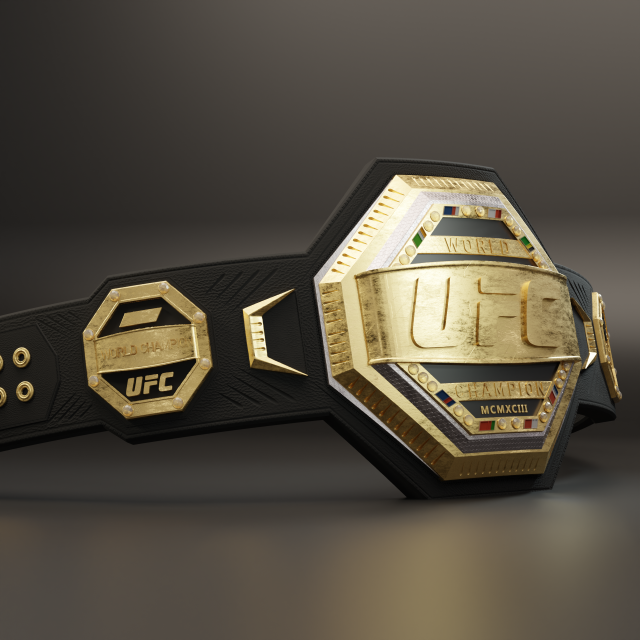 UFC 2020 new championship belt | Art Board Print