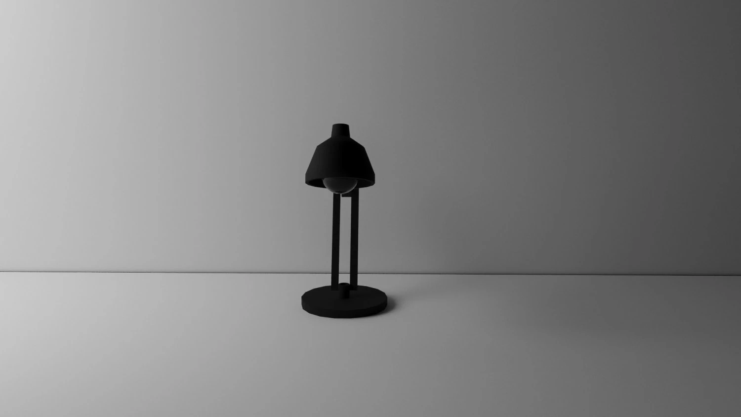 Lamp for office 3D Model .c4d .max .obj .3ds .fbx .stl .blend