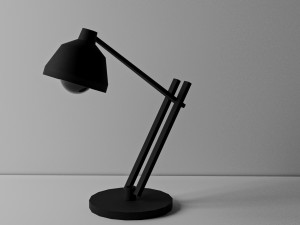 Lamp for office 3D 모델