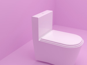 Toilet Bathroom Free 3D 模型