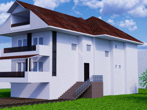 Villa 3D 模型