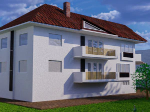 Villa 3D Model
