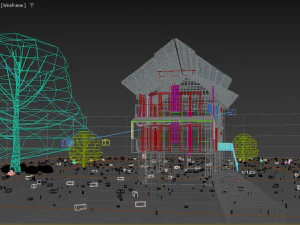 Villa 3D Model