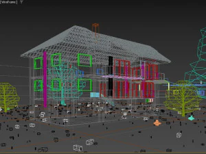 Villa 3D Model