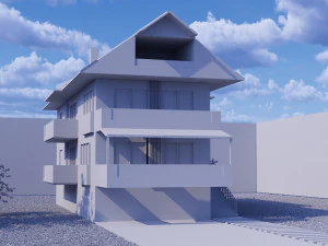 Villa 3D Model