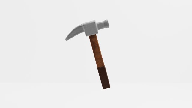 Hammer 3D-Modell .c4d .max .obj .3ds .fbx .stl .blend 