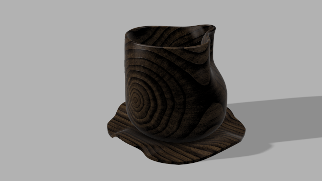 Wooden - Plastic Design Cups 3D print model 3D Принт Модель .c4d .max .obj .3ds .fbx .stl .blend 