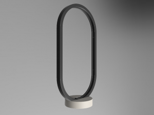 Decorative Led Table Lamp 3D Print Fusion 360 3D print model Modello di stampa 3D