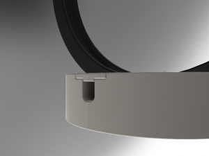 Decorative Led Table Lamp 3D Print Fusion 360 3D print model Modello di stampa 3D