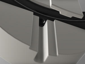 Decorative Led Table Lamp 3D Print Fusion 360 3D print model Modello di stampa 3D
