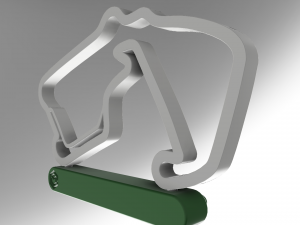 F1 SILVERSTONE RACETRACK DECOR STL FILE FUSION 360 3D print model Modelo de Impressão 3D