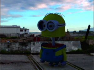 Grappige MinionDave 3D Model