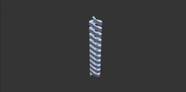 Spring model 3D Модель .c4d .max .obj .3ds .fbx .stl .blend 