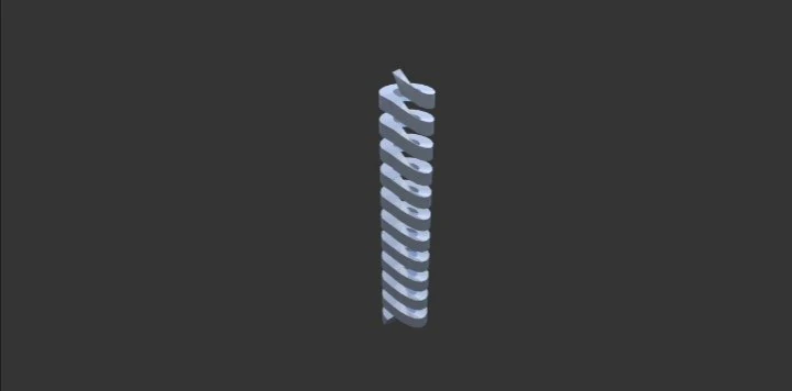 Spring model 3D Model .c4d .max .obj .3ds .fbx .stl .blend 