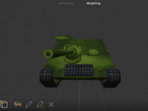 SU-100 ZSRR Model 3D