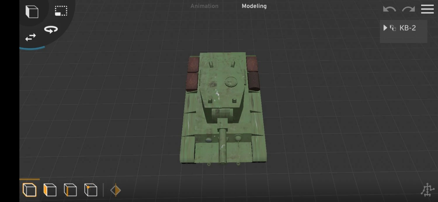 KV-2 model USSR 3D Model .c4d .max .obj .3ds .fbx .stl .blend 