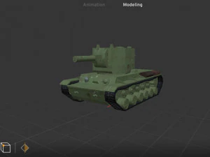KV-2 model USSR 3D Model