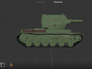 KV-2 model USSR 3D Model
