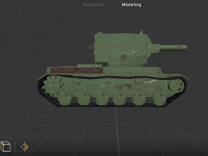 KV-2 model USSR 3D Model