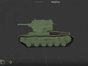 KV-2 model USSR 3D Model