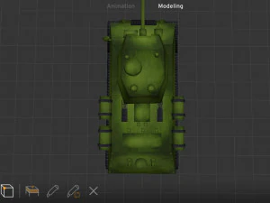 T-34-85 model USSR 3D Model