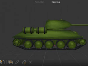 T-34-85 model USSR 3D Model