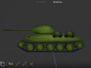 T-34-85 model USSR Modelo 3D