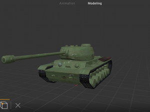KV-1S model USSR Model 3D