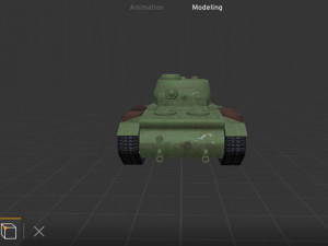 KV-1S model USSR 3D Модель