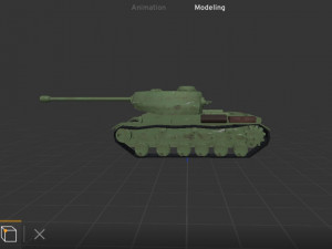 KV-1S model USSR 3D Модель
