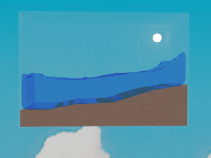 Aquarium water 3D Model