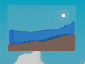 Aquariumwasser 3D Modell