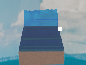 Aquarium water 3D Model