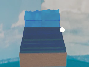 Aquarium water 3D Model
