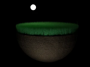 ガラス玉 3Dモデル