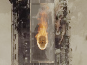 Fire skull 3D Model