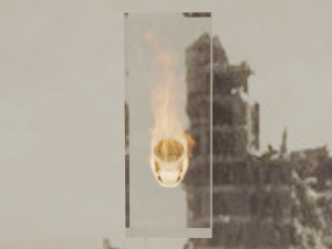 Fire skull 3D Model