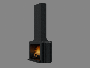 Fireplace 3D Model