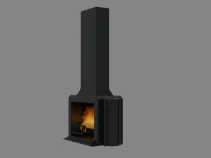Fireplace 3D Model