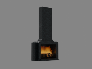 Fireplace 3D Model