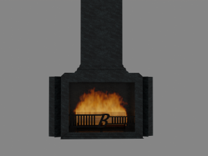 Fireplace 3D Model